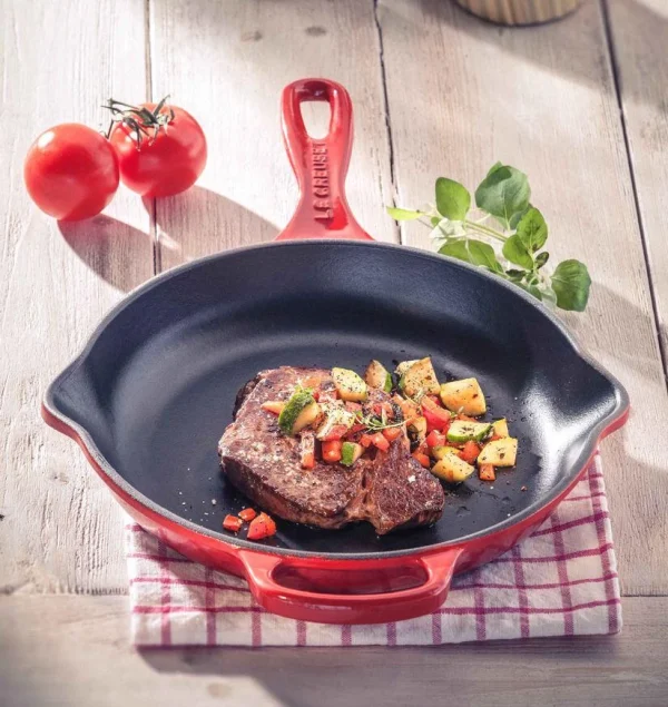 Le Creuset Brat- Und Servierpfanne Signature In Kirschrot 3