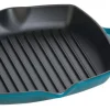 Le Creuset Grillpfanne Signature Quadratisch In Deep Teal 16