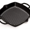 Le Creuset Grillpfanne Signature Quadratisch Mit 2 Griffen In Schwarz 11