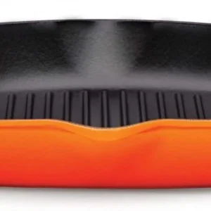 Le Creuset Grillpfanne Signature Quadratisch Mit 2 Griffen In Schwarz 7