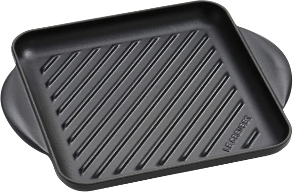 Le Creuset Grillplatte Quadratisch In Schwarz 1