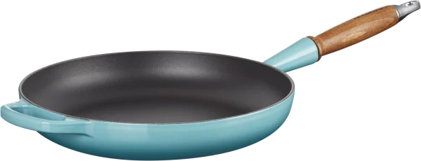 Le Creuset Bratpfanne Signature Aus Gusseisen In Karibik 1