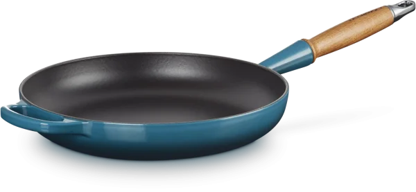 Le Creuset Bratpfanne Signature Aus Gusseisen In Deep Teal 1