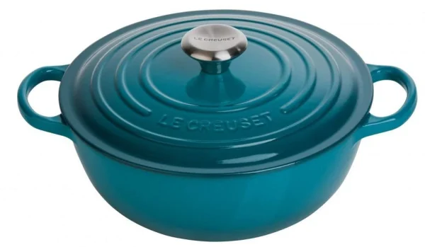 Le Creuset Familientopf La Marmite Aus Gusseisen In Deep Teal, 26 Cm 1