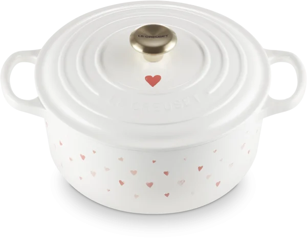 Le Creuset Bräter Signature Rund Hearts, 22 Cm 5