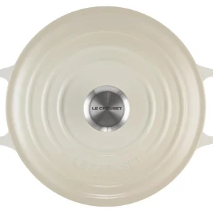 Le Creuset Bräter Signature Rund In Meringue 10