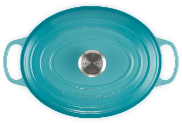 Le Creuset Bräter Signature Oval In Karibik 4