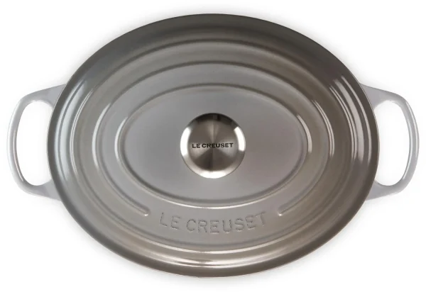 Le Creuset Bräter Signature Oval In Perlgrau 3