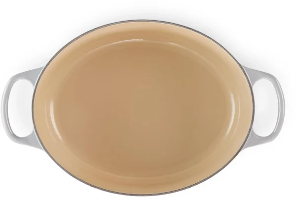 Le Creuset Bräter Signature Oval In Perlgrau 5