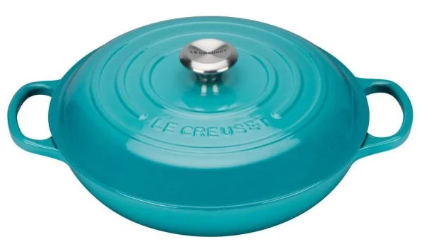 Le Creuset Gourmet-Profitopf Signature In Karibik, 26 Cm 1