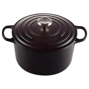 Le Creuset Hoher Bräter Signature Rund In Schwarz 6