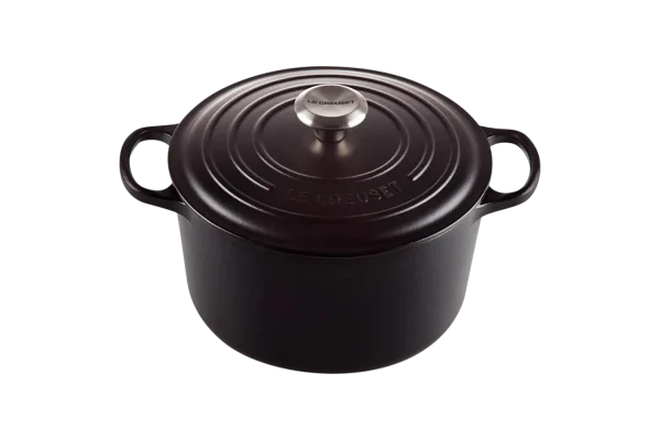 Le Creuset Hoher Bräter Signature Rund In Schwarz 3