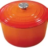 Le Creuset Hoher Bräter Signature Rund In Ofenrot 8