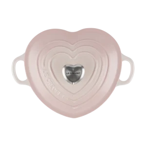 Le Creuset Herzbräter Aus Gusseisen Mit Herzgriff In Shell Pink 15