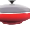 Le Creuset Wok Aus Gusseisen Mit Glasdeckel In Kirschrot, 36 Cm 8