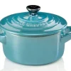 Le Creuset Mini Cocotte In Karibik Metallic 5