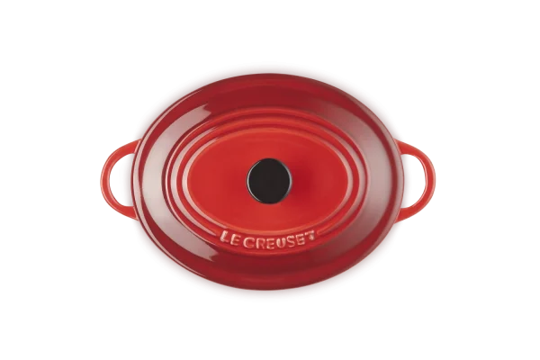 Le Creuset Mini Cocotte Oval In Kirschrot 5