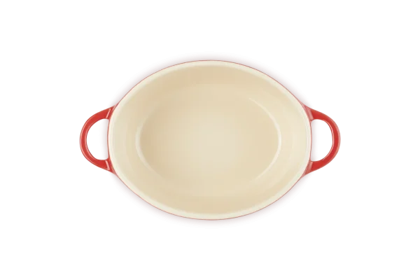 Le Creuset Mini Cocotte Oval In Kirschrot 6