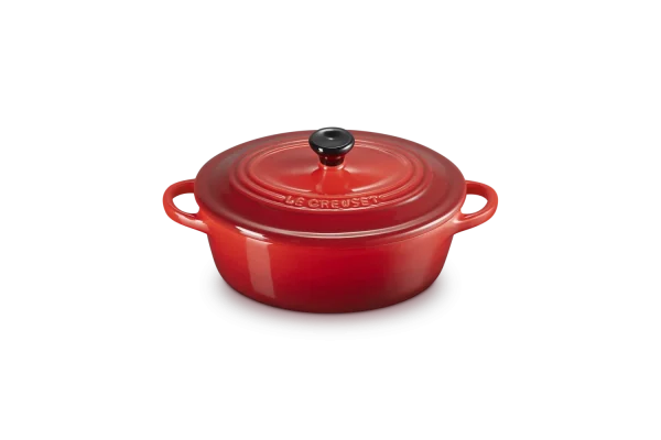 Le Creuset Mini Cocotte Oval In Kirschrot 4