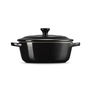 Le Creuset Mini Cocotte Oval In Schwarz 13