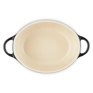 Le Creuset Mini Cocotte Oval In Schwarz 9