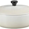 Le Creuset Mini Cocotte Oval In Meringue 14