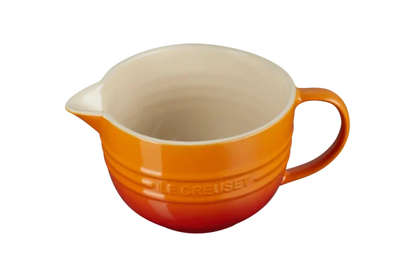 Le Creuset Rührschüssel Mit Henkel In Ofenrot 3