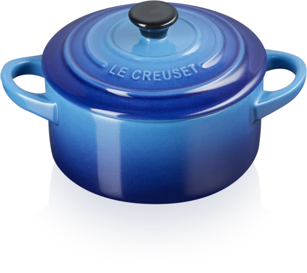 Le Creuset Mini Cocotte In Azure 1