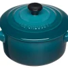 Le Creuset Mini Cocotte In Deep Teal 5