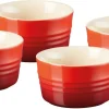 Le Creuset 4-er Set Förmchen In Kirschrot 10