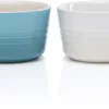 Le Creuset 4er-Set Förmchen Riviera 10