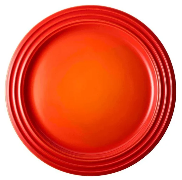 Le Creuset Frühstücksteller In Ofenrot 1