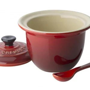 Le Creuset Serviertopf Mini In Kirschrot 8