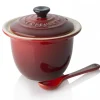 Le Creuset Serviertopf Mini In Kirschrot 14