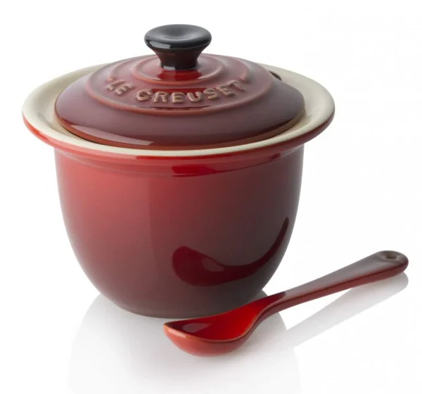 Le Creuset Serviertopf Mini In Kirschrot 1