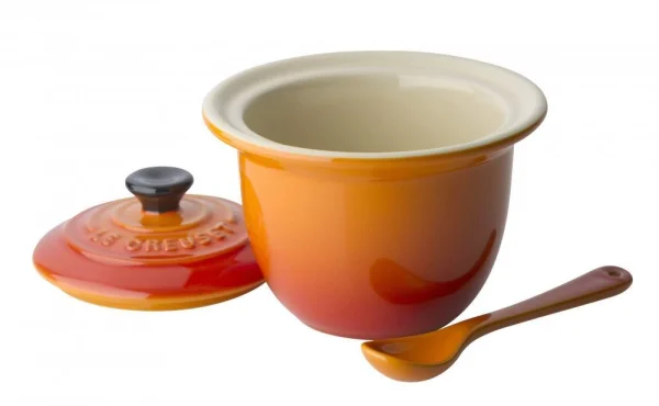 Le Creuset Serviertopf Mini In Ofenrot 1