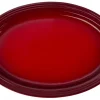 Le Creuset Servierplatte Oval In Kirschrot 16