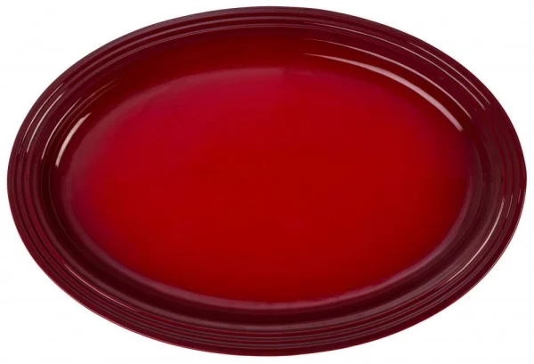 Le Creuset Servierplatte Oval In Kirschrot 1