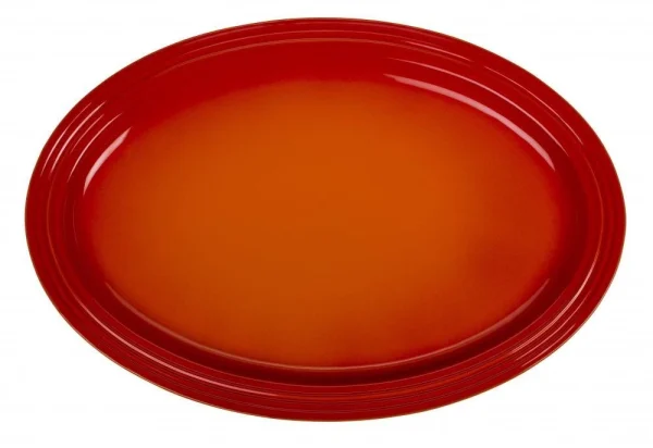 Le Creuset Servierplatte Oval In Ofenrot 1