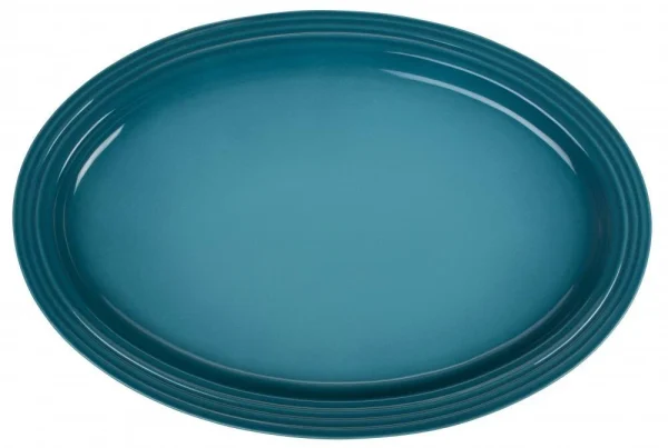 Le Creuset Servierplatte Oval In Karibik 1