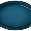 Le Creuset Servierplatte Oval In Deep Teal 19