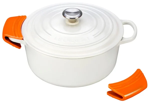 Le Creuset Topf-Griffschutz Aus Silikon In Ofenrot, 2er Set 3