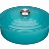 Le Creuset Bräter Signature Oval In Karibik 10