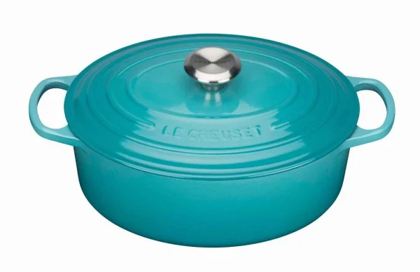 Le Creuset Bräter Signature Oval In Karibik 1