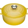 Le Creuset Bräter Signature Rund In Citrus 8