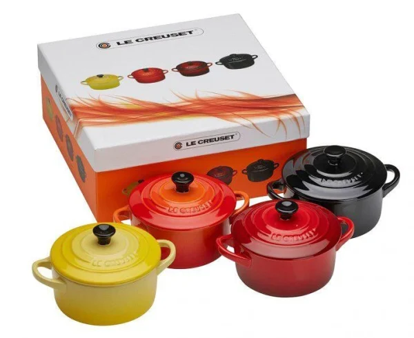 Le Creuset Mini-Cocotten Feuer & Flamme, 4er-Set 1