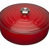 Le Creuset Gourmet-Bräter Signature In Kirschrot 7