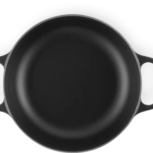 Le Creuset Sauteuse Signature Aus Gusseisen In Schwarz 7