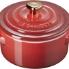 Le Creuset Mini Cocotte Mit Herzknopf In Kirschrot 13