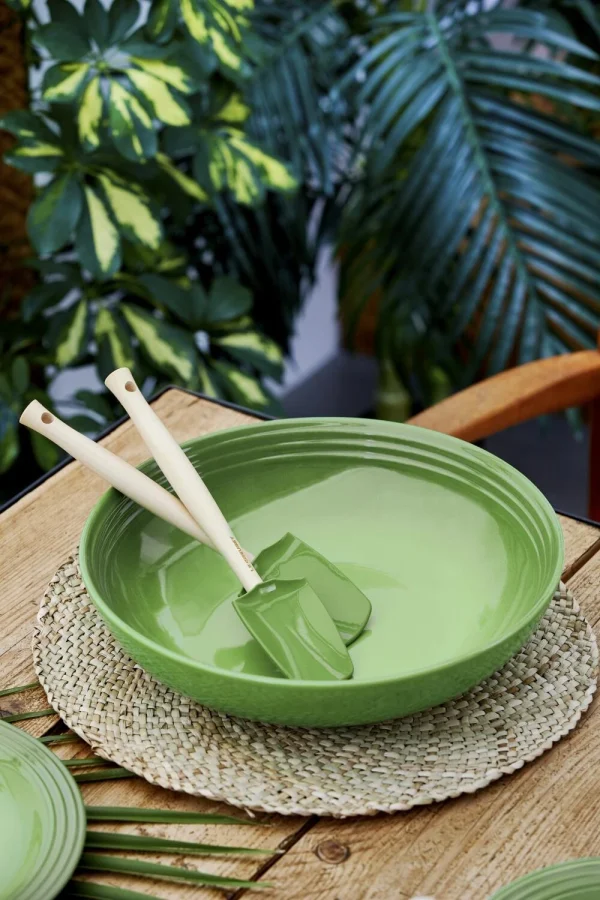 Le Creuset Großer Kochlöffel Craft In Bamboo Green 3